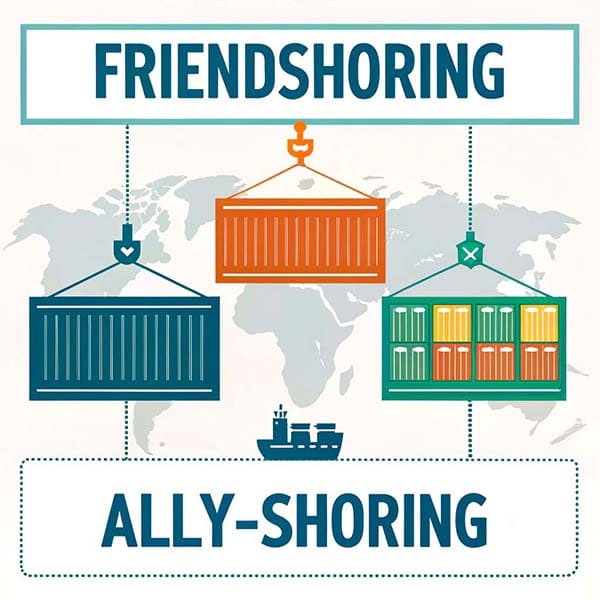 Friendshoring y Ally-shoring: diferencias, ventajas y ejemplos
